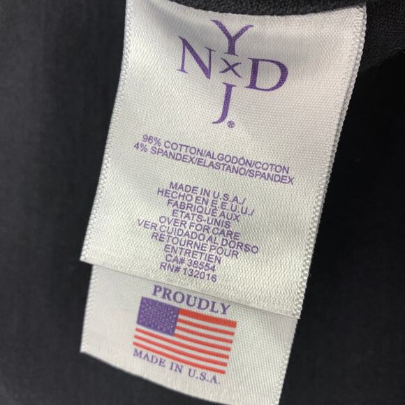 NYDJ Not Your Daughters Jeans Skinny Jeans Womens Size 10 Black Stretch Denim - Picture 7 of 7